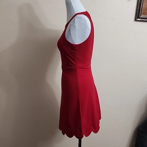 Lulus Little Red Dress - Picture 4 of 7